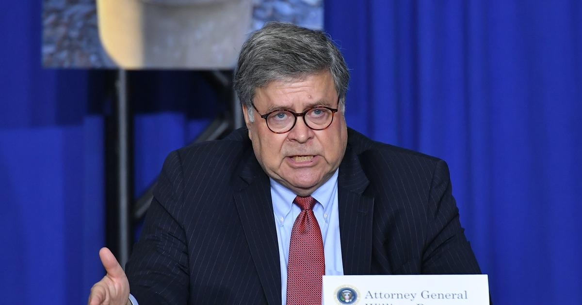 Barr compares coronavirus stay-at-home orders to slavery