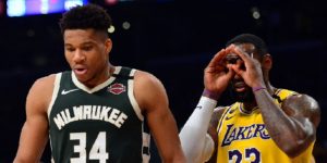 Giannis Antetokounmpo, LeBron James