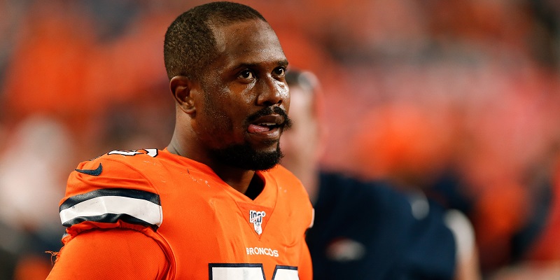 Reports: Broncos LB Von Miller might be done for season