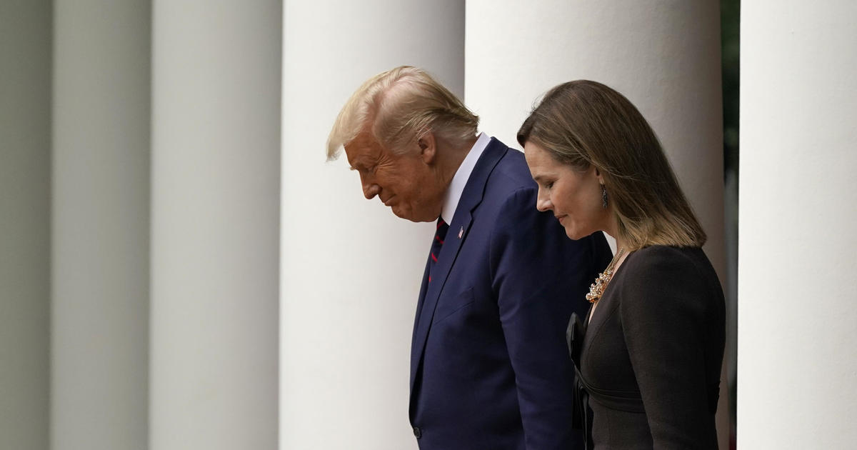 Trump names Amy Coney Barrett as his SCOTUS nominee