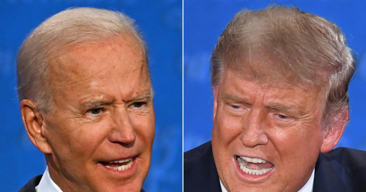 Debate-watchers say Biden won first debate – CBS News poll