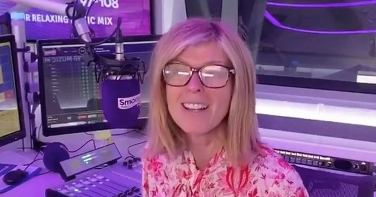 Kate Garraway squints through radio show with mystery eye injury