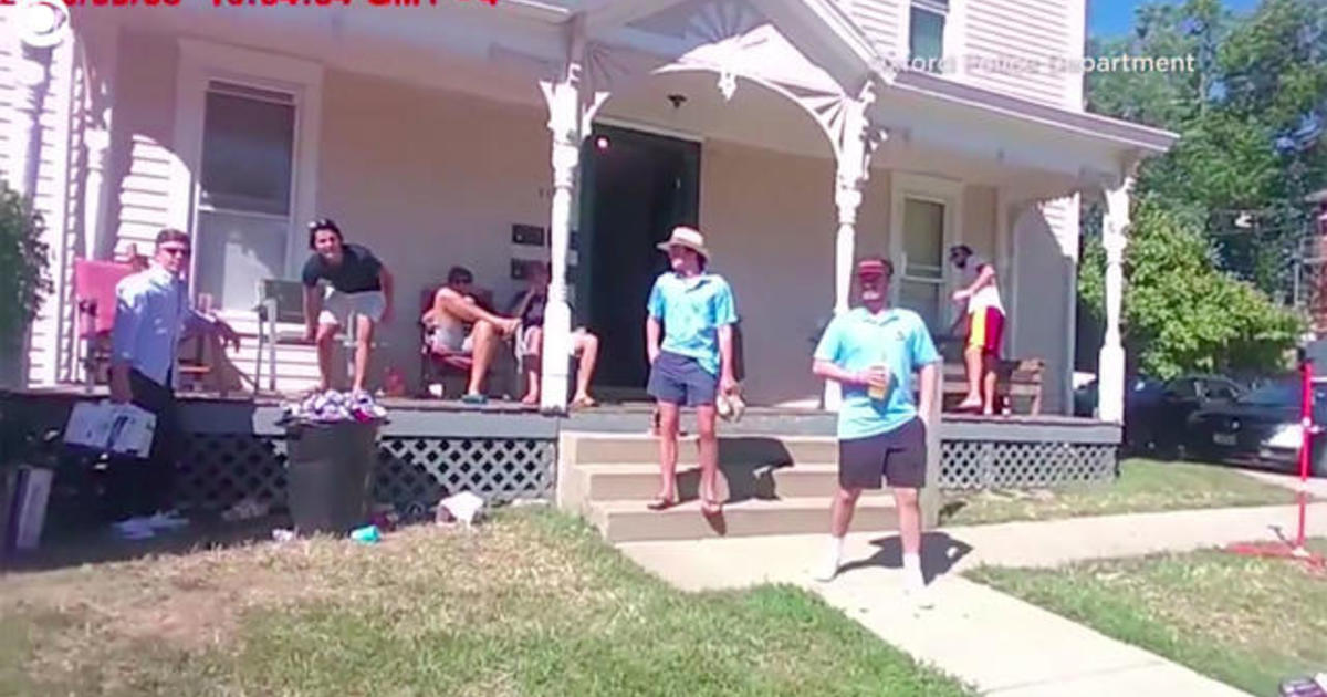 College students admit in police cam video they tested positive for COVID-19 then had a party