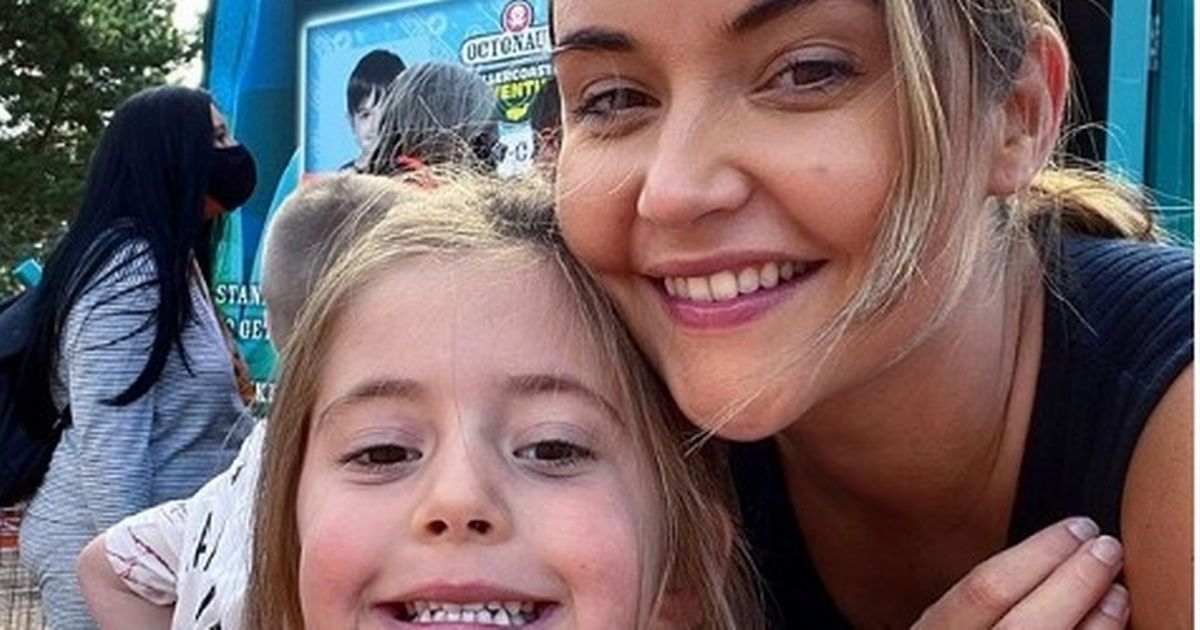 Jacqueline Jossa and Dan Osborne whisk kids away for mini-break at Alton Towers