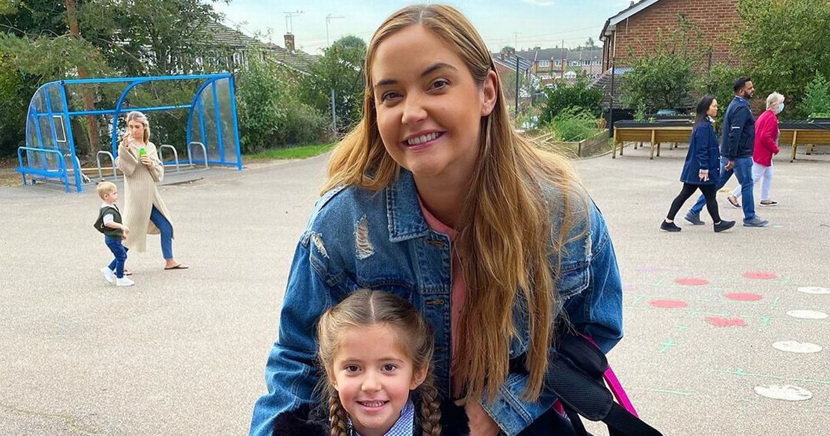 Jacqueline Jossa left with broken heart as daughter Ella goes back to school