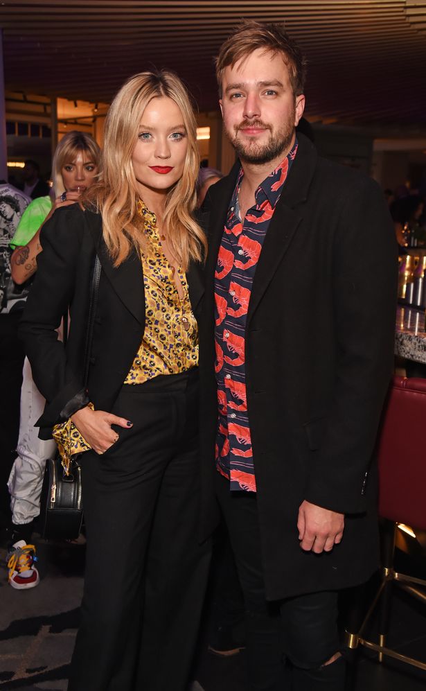 Laura Whitmore and Iain Stirling on the red carpet