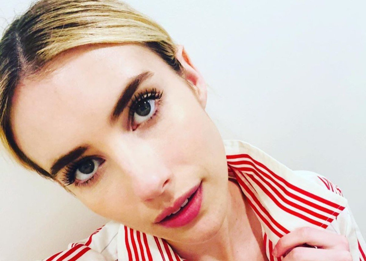 Emma Roberts Dazzles In Midi Dress