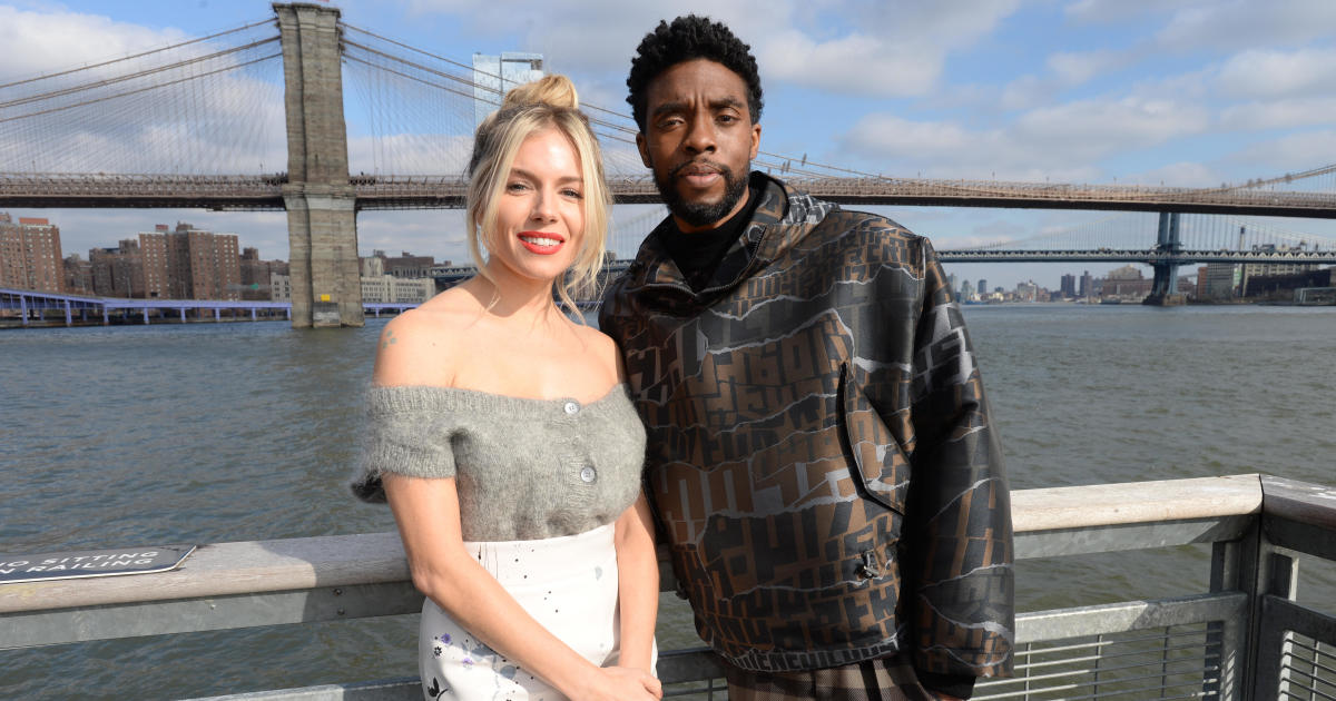 Sienna Miller says Chadwick Boseman gave up part of his pay to boost hers