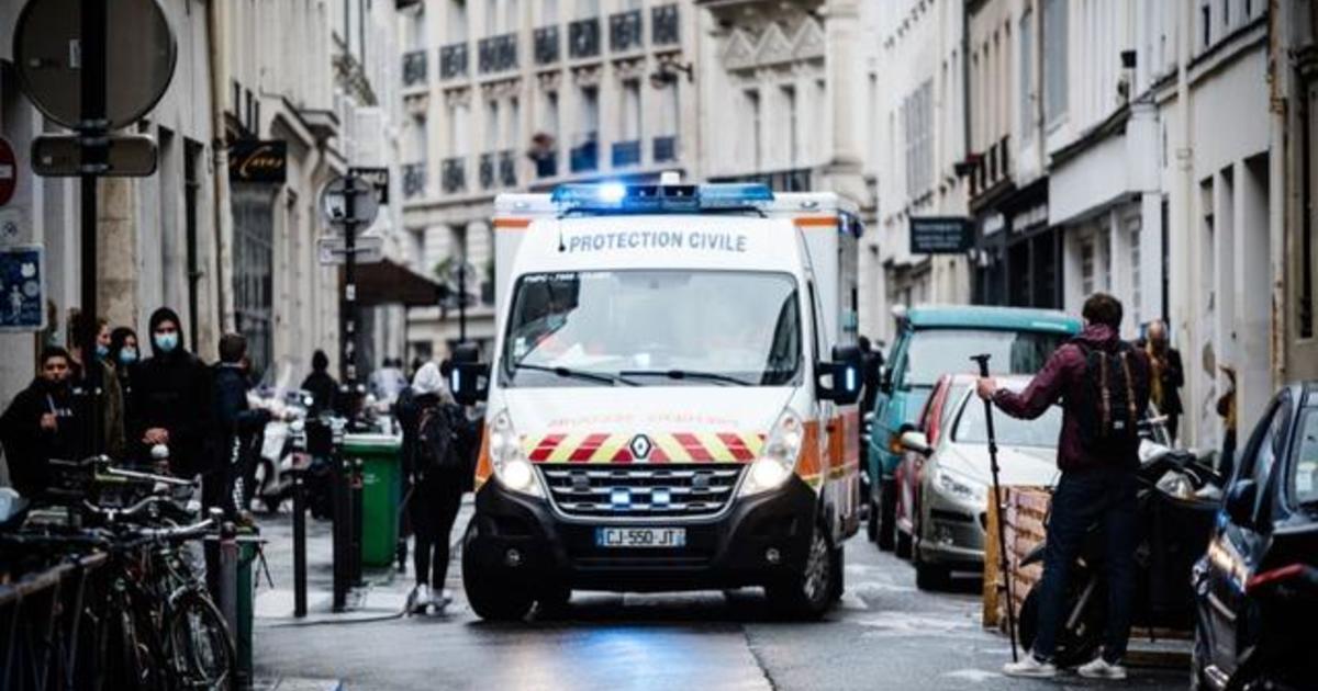 Knife attack leaves at least two wounded near Charlie Hebdo offices in Paris