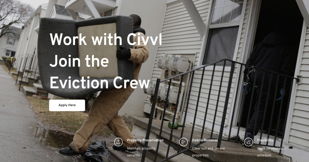 New app creates jobs in a burgeoning field: Evictions