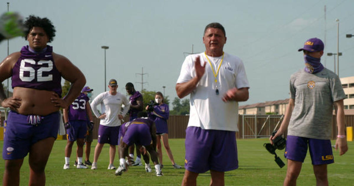 LSU Football Coach Ed Orgeron: The 60 Minutes Interview