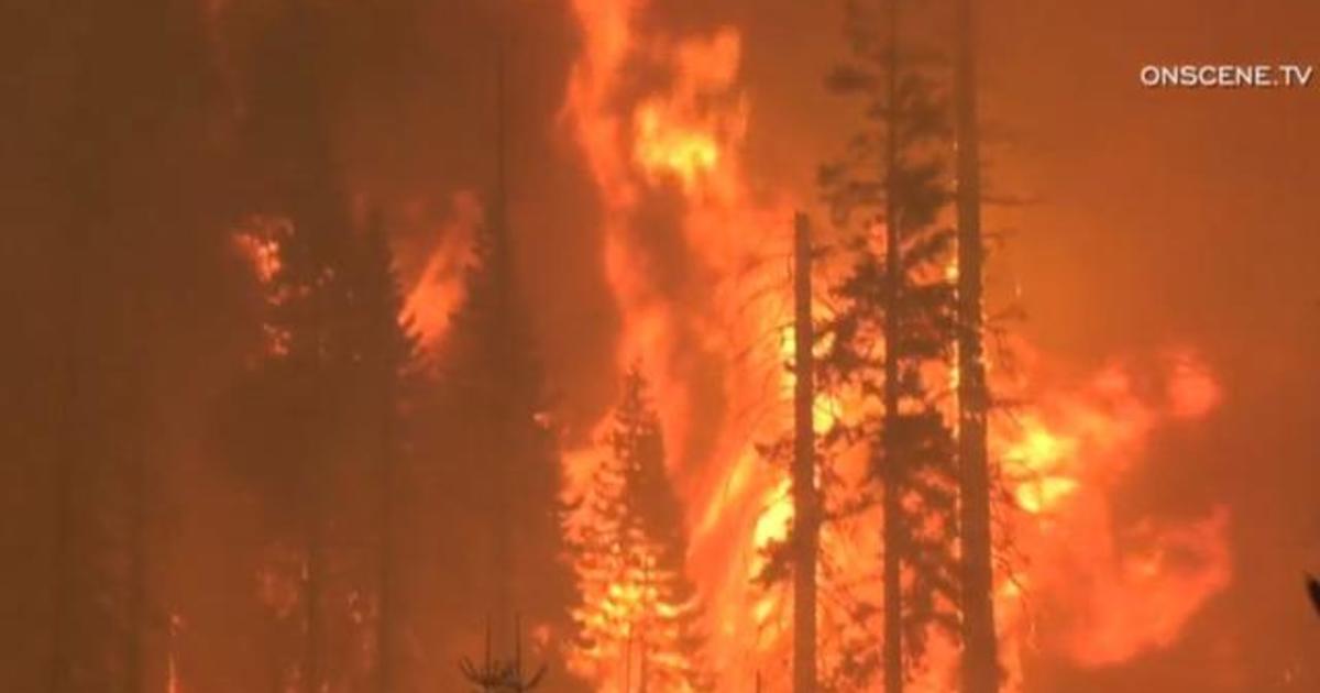 California’s Creek Fire forces evacuations and burns thousands of acres