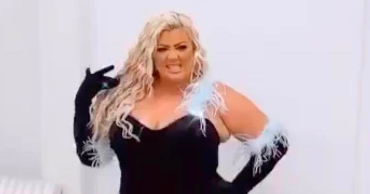 Gemma Collins strips to skimpy outfit as she twerks to saucy WAP lyrics