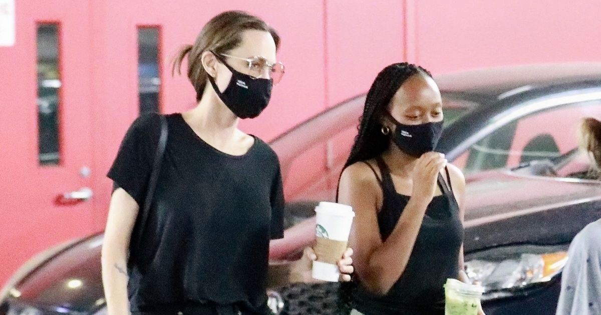 Angelina Jolie whisks kids to Target to shop as  ‘tension grows’ with Brad Pitt