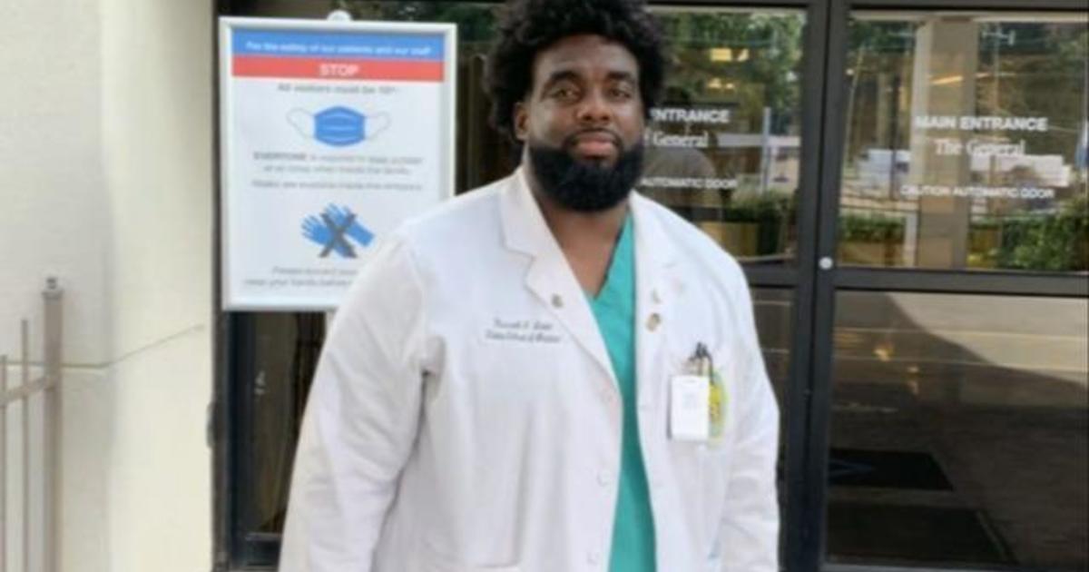 Hospital guard turned medical student hopes to inspire others to chase their dreams