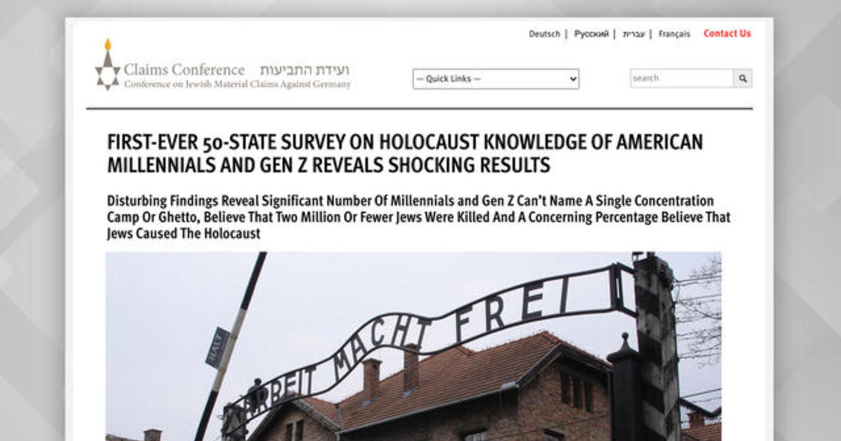 Survey: Young Americans lack basic knowledge about the Holocaust