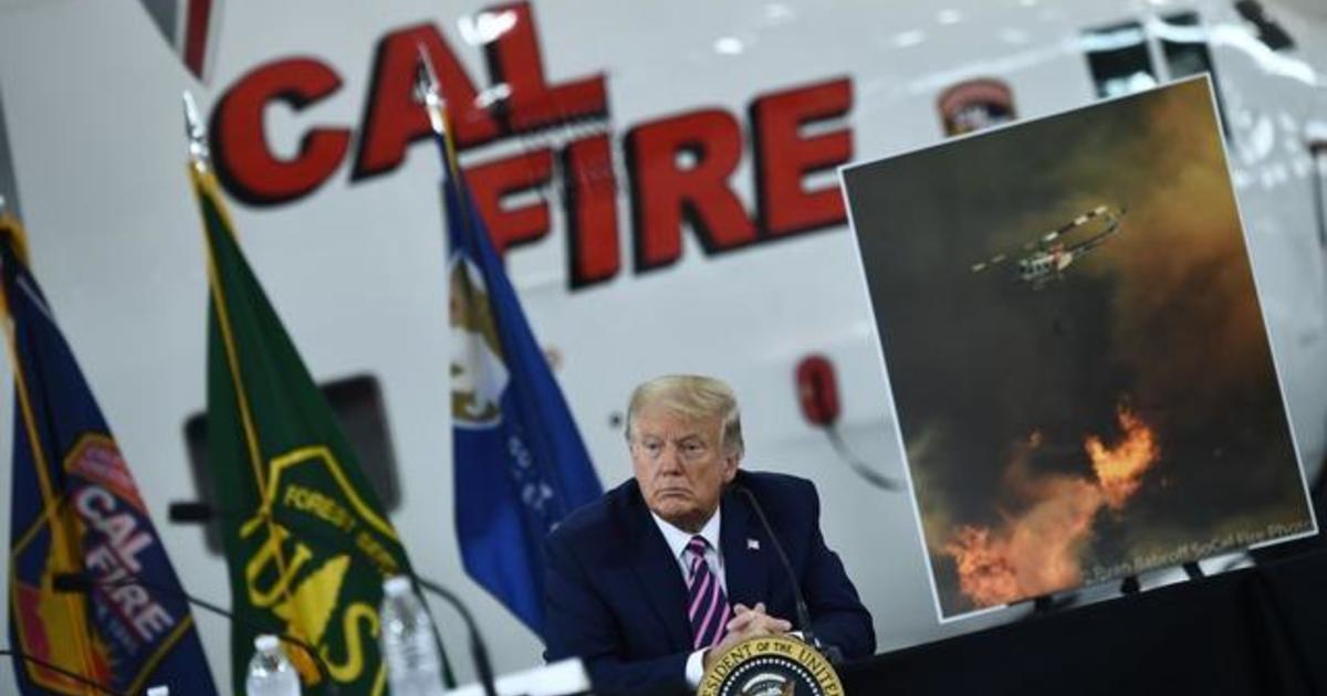 Trump and Biden clash on climate change as wildfires ravage West Coast