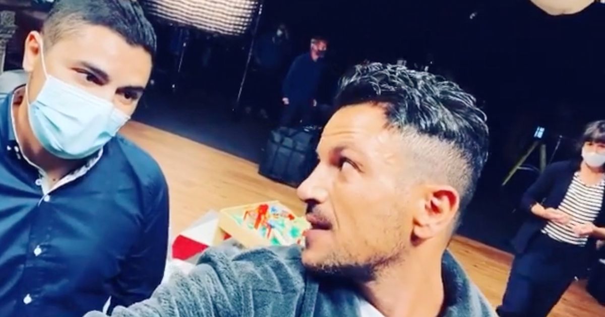 Peter Andre confesses he’s in the dog house after Emily bedding his double joke