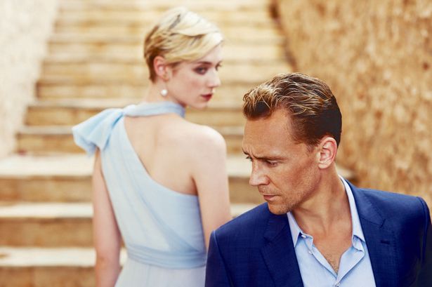 Elizabeth Debicki and Tom Hiddleston in The Night Manager