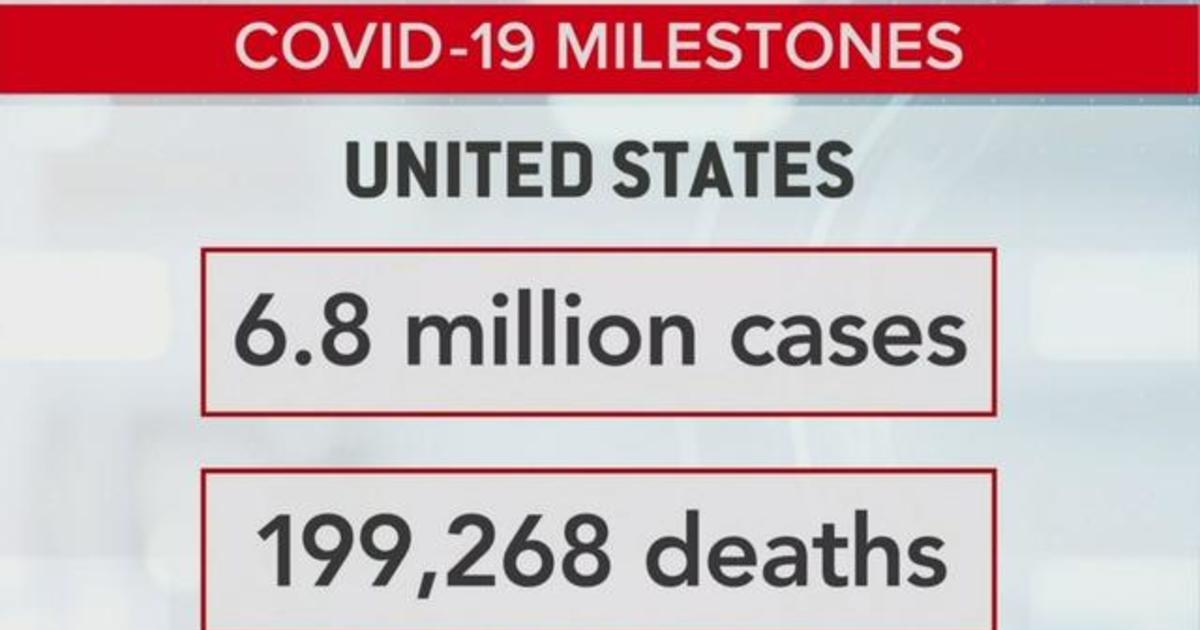 U.S. approaches grim milestone of 200,000 COVID-19 deaths