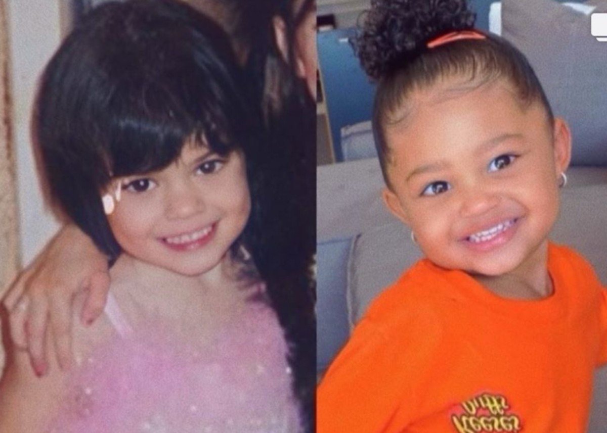 Kylie Jenner Shares Photo Of Herself And Stormi At The Same Age — Fans Think They’re Twins!