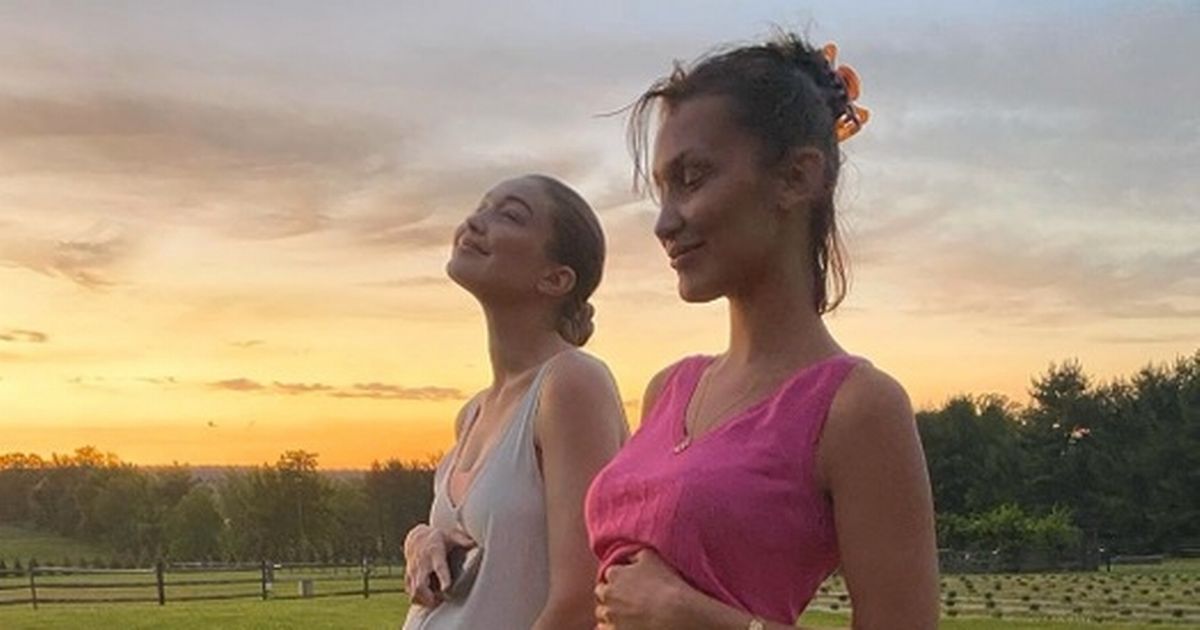 Bella Hadid jokes two buns in oven as she poses for fun snap with pregnant Gigi