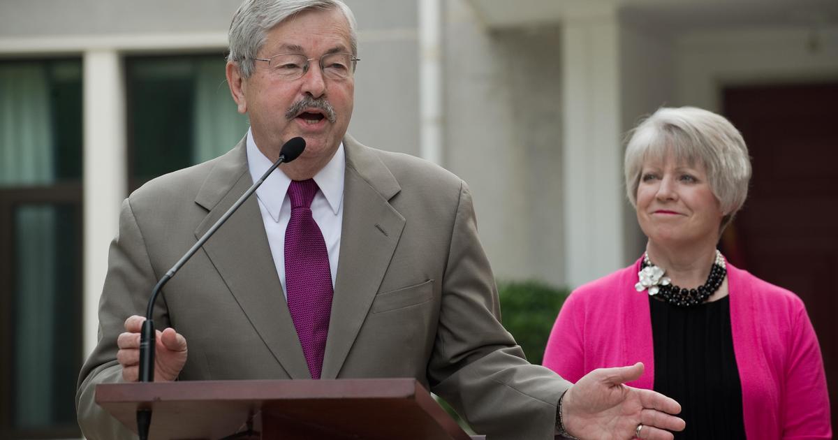 U.S. Ambassador to China Terry Branstad is stepping down