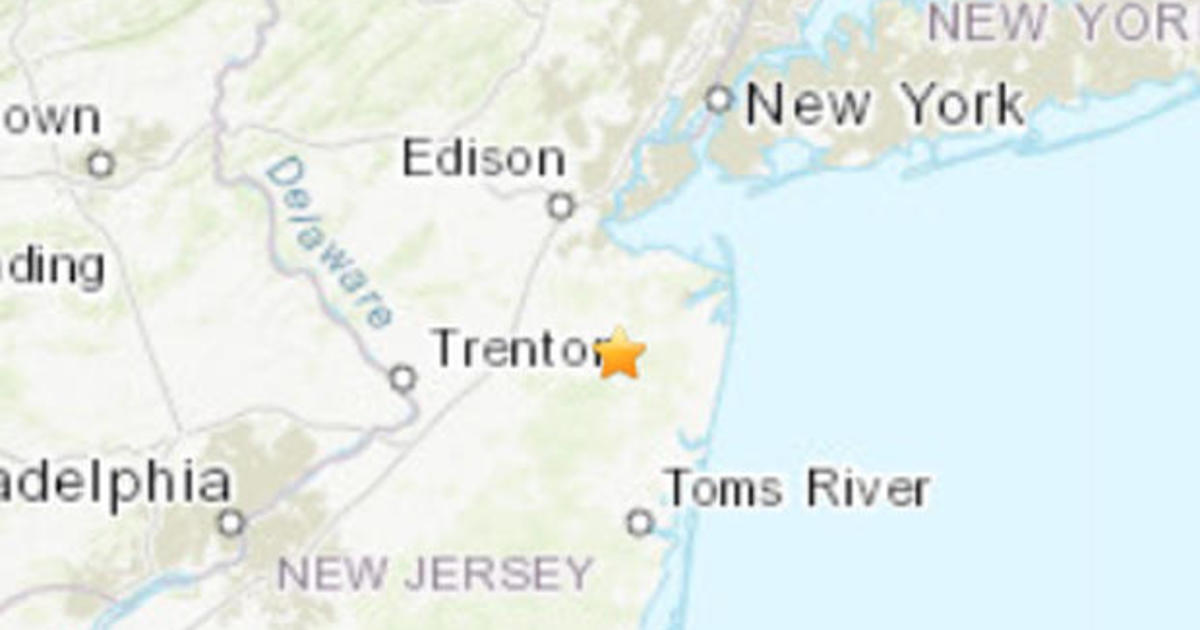 Rare earthquake strikes New Jersey