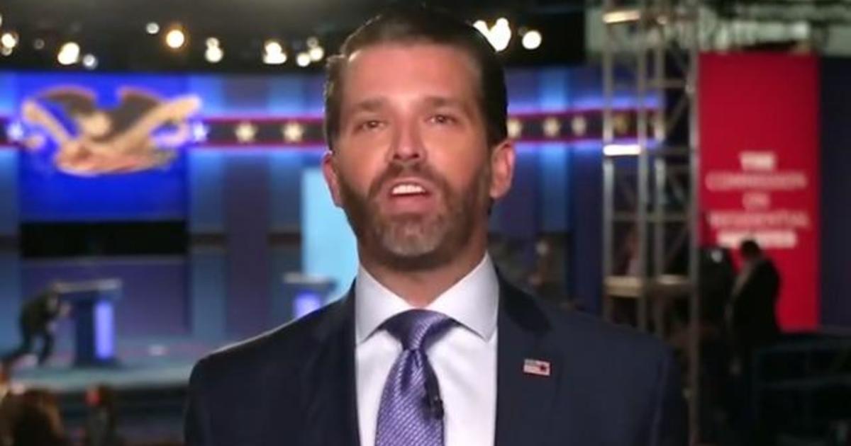 Donald Trump Jr. explains President Trump’s debate stance by saying he’s “a fighter”