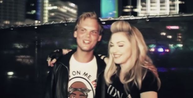 Avicii headlined a festival with Madonna