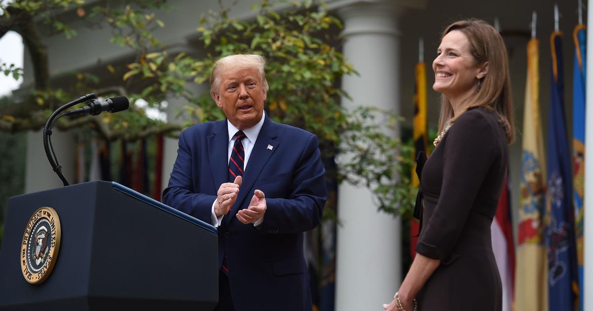 Amy Coney Barrett pays tribute to Ruth Bader Ginsburg