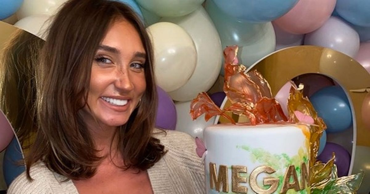 Inside Megan McKenna’s lavish birthday party with rainbow cake and balloons