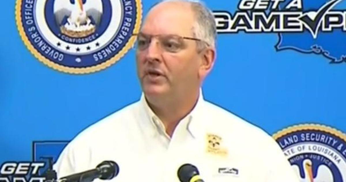 Louisiana Governor John Bel Edwards warns Tropical Storm Sally represents a “significant threat”