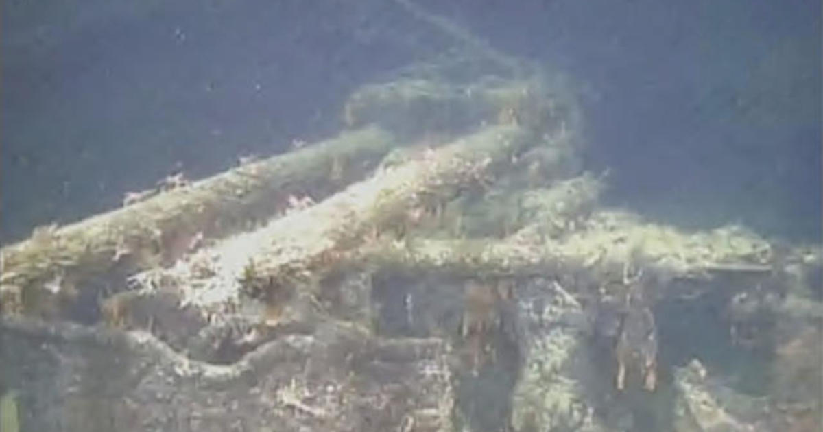 Raw video: Sunken German warship found off Norway