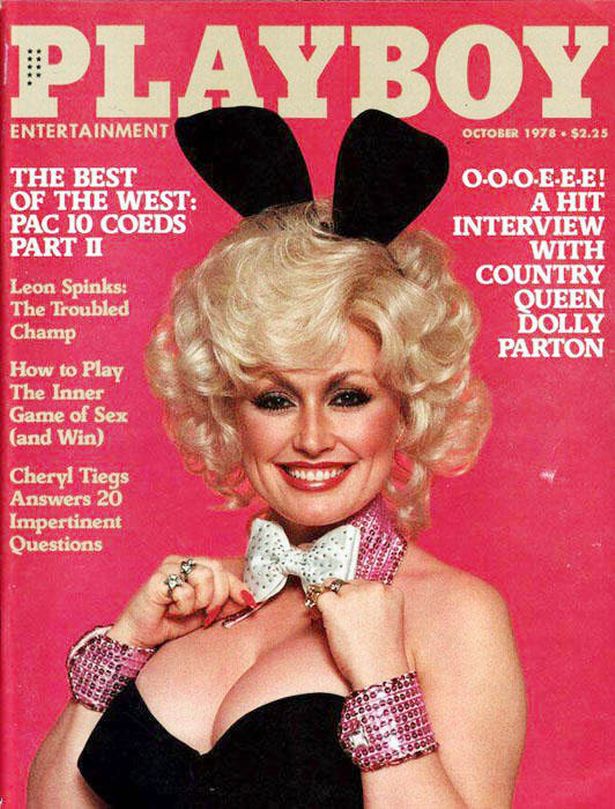 Dolly Parton graced the magazine's front cover in 1978