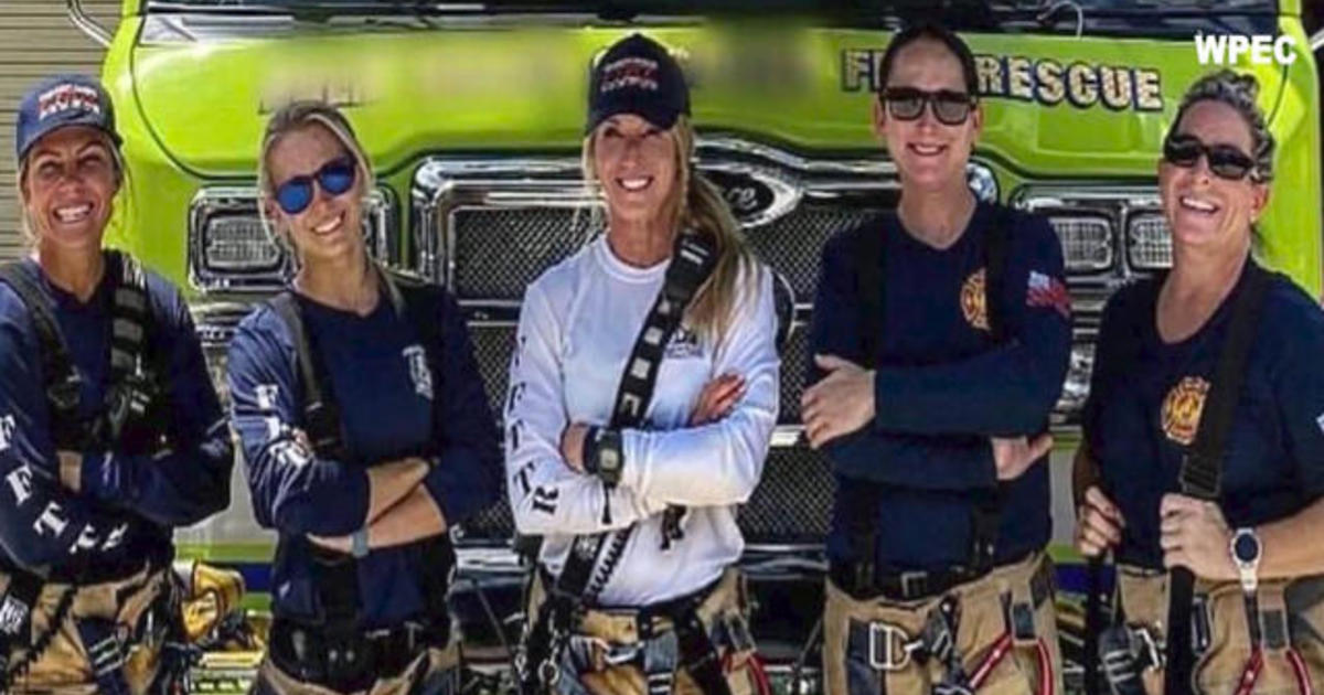 All-female fire crew makes history working together