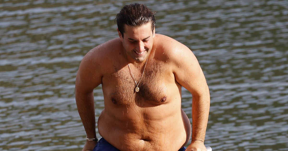 James Argent vows to die trying to get fit as he shares transformation snap