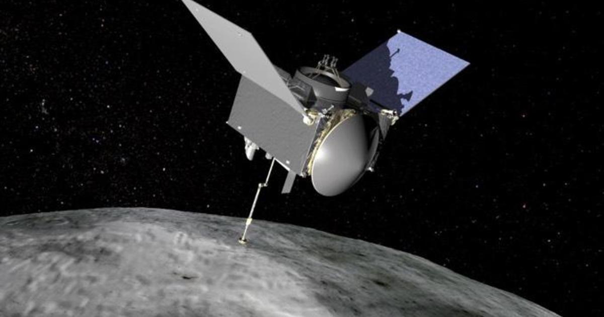 Asteroid samples sealed up for return to Earth