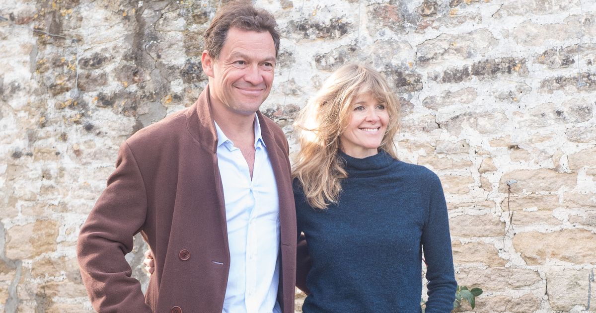 Dominic West insists marriage is ‘strong’ after he’s caught kissing Lily James