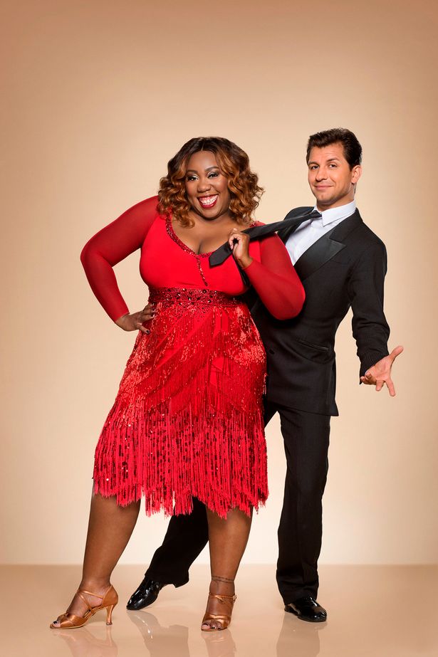 Chizzy Akudolu and Pasha Kovalev in Strictly Come Dancing 2017