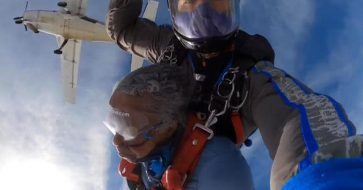 Meet a 102-year-old veteran who went skydiving