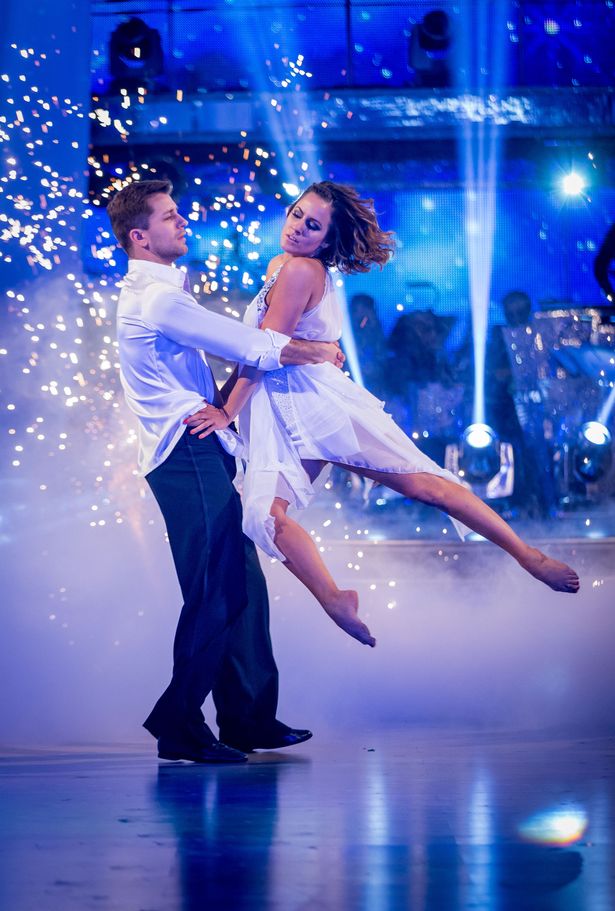 Caroline won Strictly Come Dancing in 2014