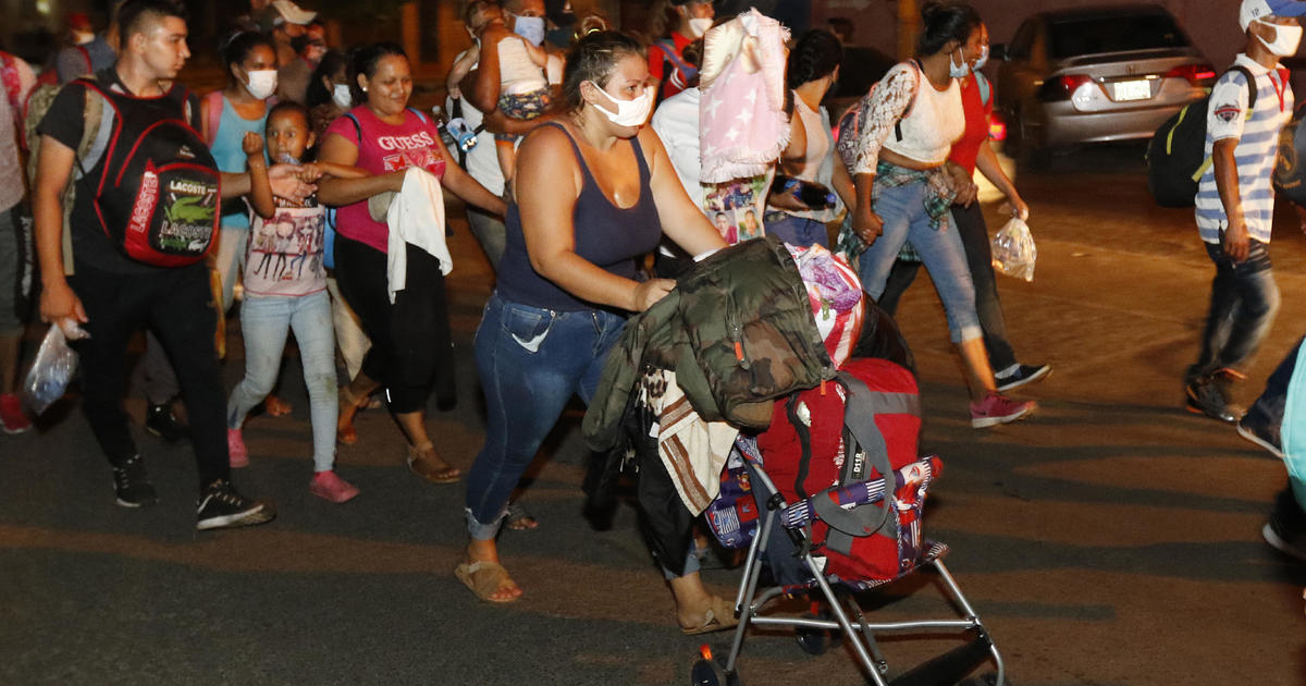 Migrant caravan sets off from Honduras with eyes on U.S. border