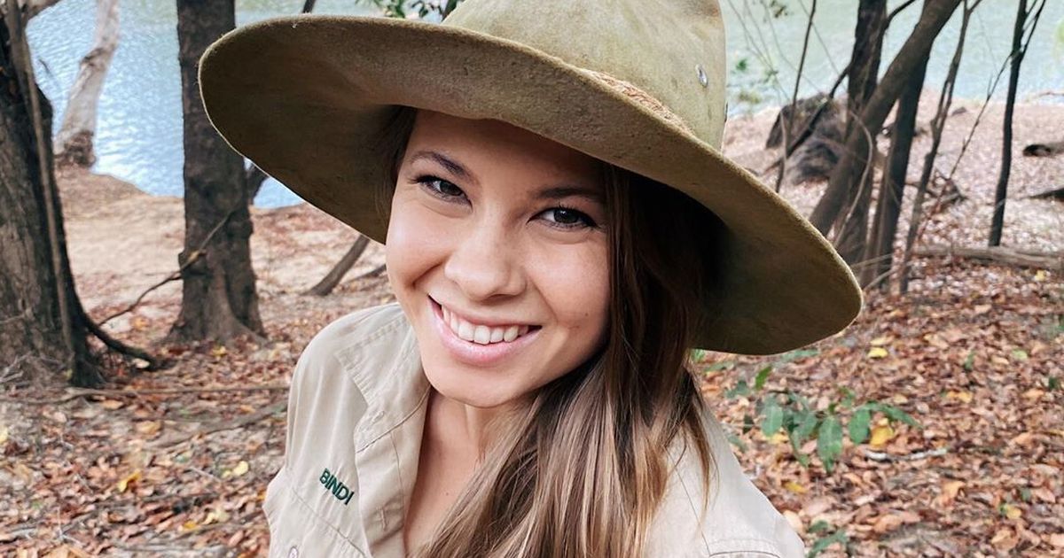 Bindi Irwin ‘near halfway point’ of her pregnancy as she strokes her bump