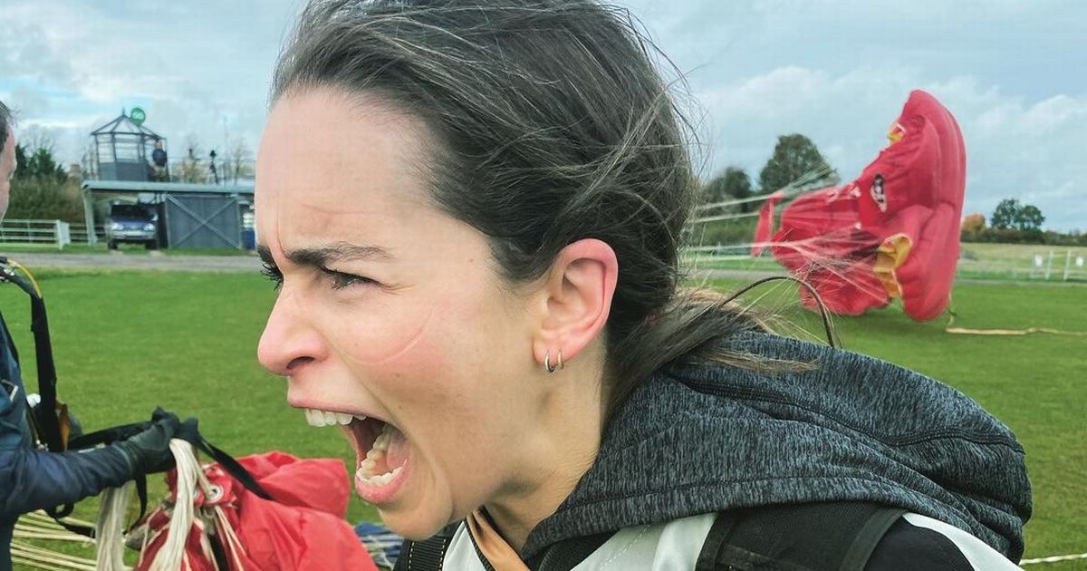 Emilia Clarke celebrates birthday by jumping from plane in ‘exhilarating’ event