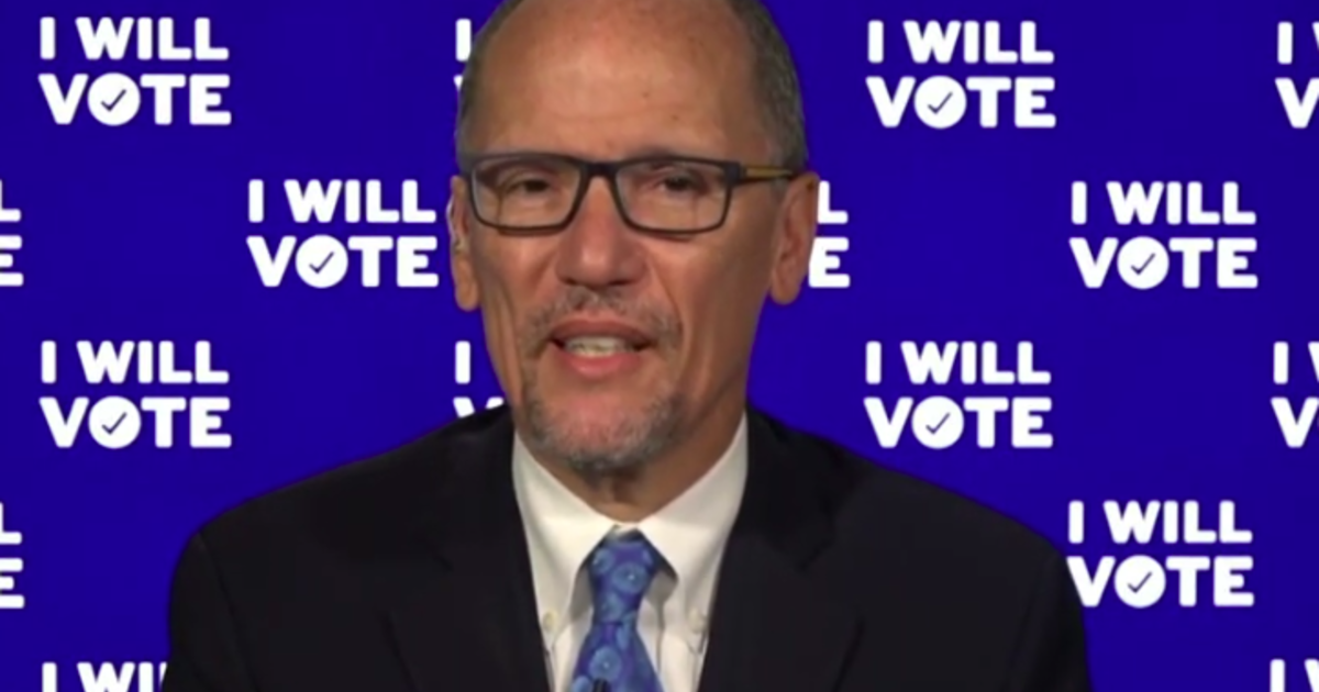 DNC chair says early-vote numbers point to enthusiasm for Democrats