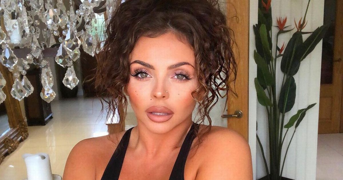 Jesy Nelson brings the heat in risqué selfie as beau swoons over busty display