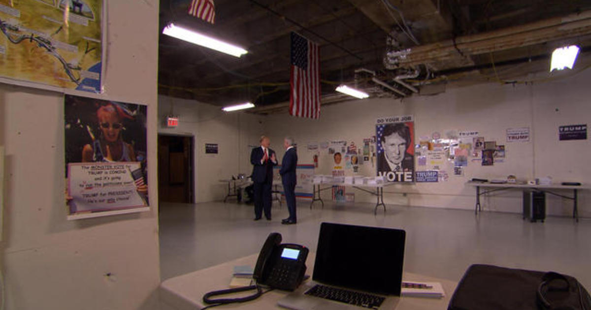 Inside Trump’s campaign headquarters