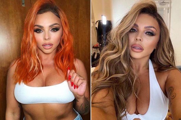 Jesy Nelson Unveils Sexy New Red Hair After Undergoing