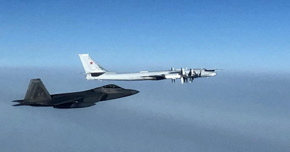 U.S. fighter jets intercept Russian bombers near Alaska